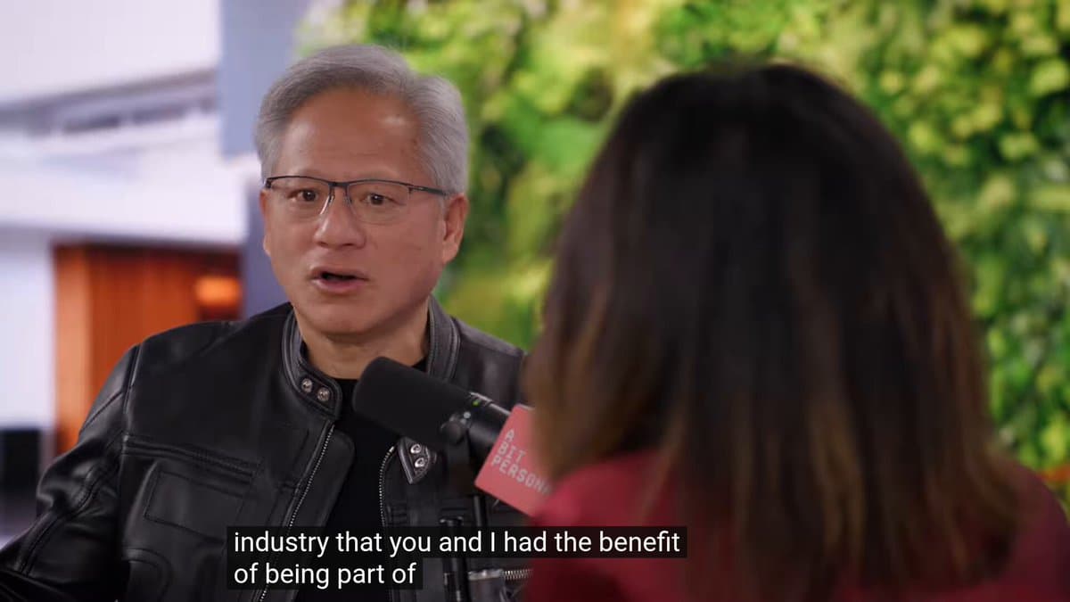 Jensen Huang Declares AI Has Democratized Programming Through 'Vibe Coding'