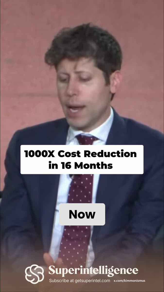 AI Reasoning Costs Plummet: 1000x Price Drop Signals Dawn of Accessible Intelligence