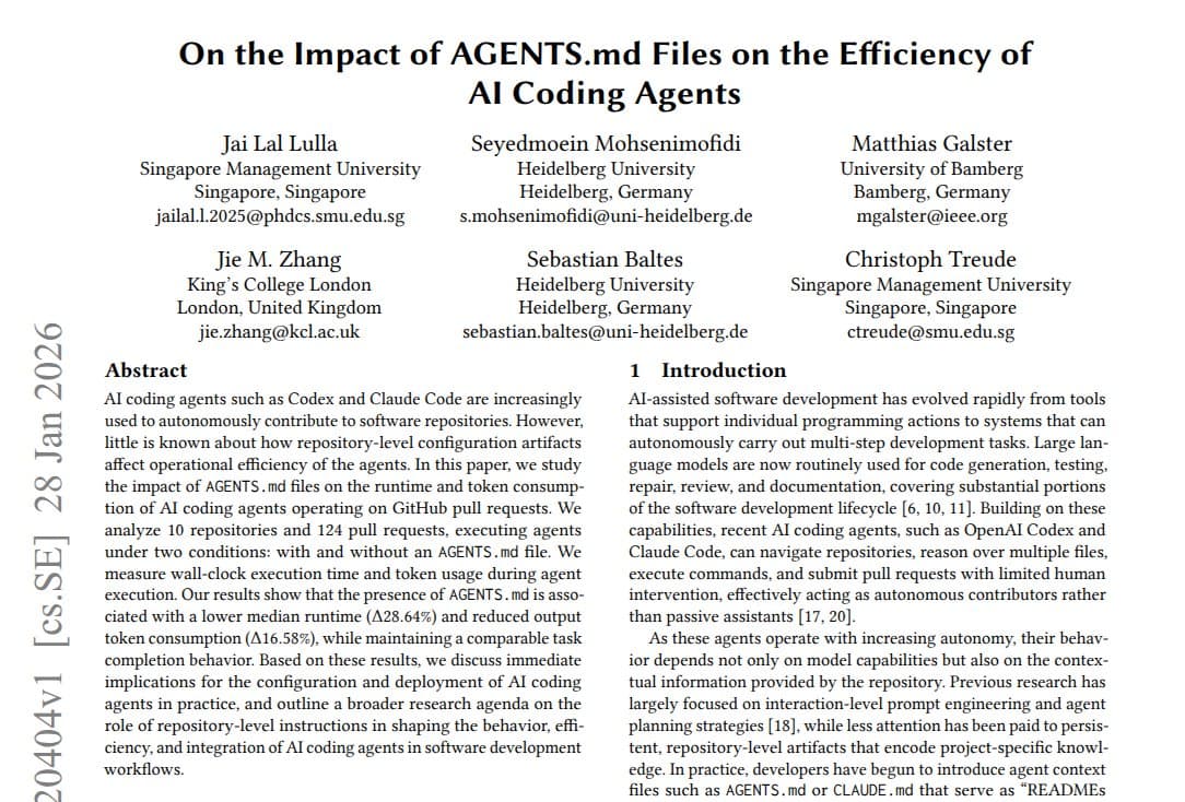 The AGENTS.md File: How a Simple Text Document Supercharges AI Coding Assistants