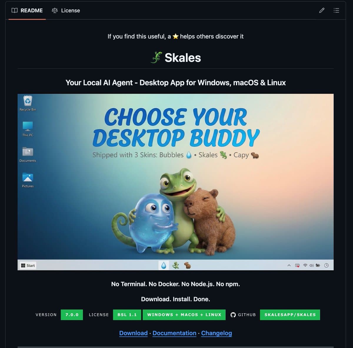 Skale Launches Desktop AI Agent Running on 300MB RAM with 11+ LLM Provider Support