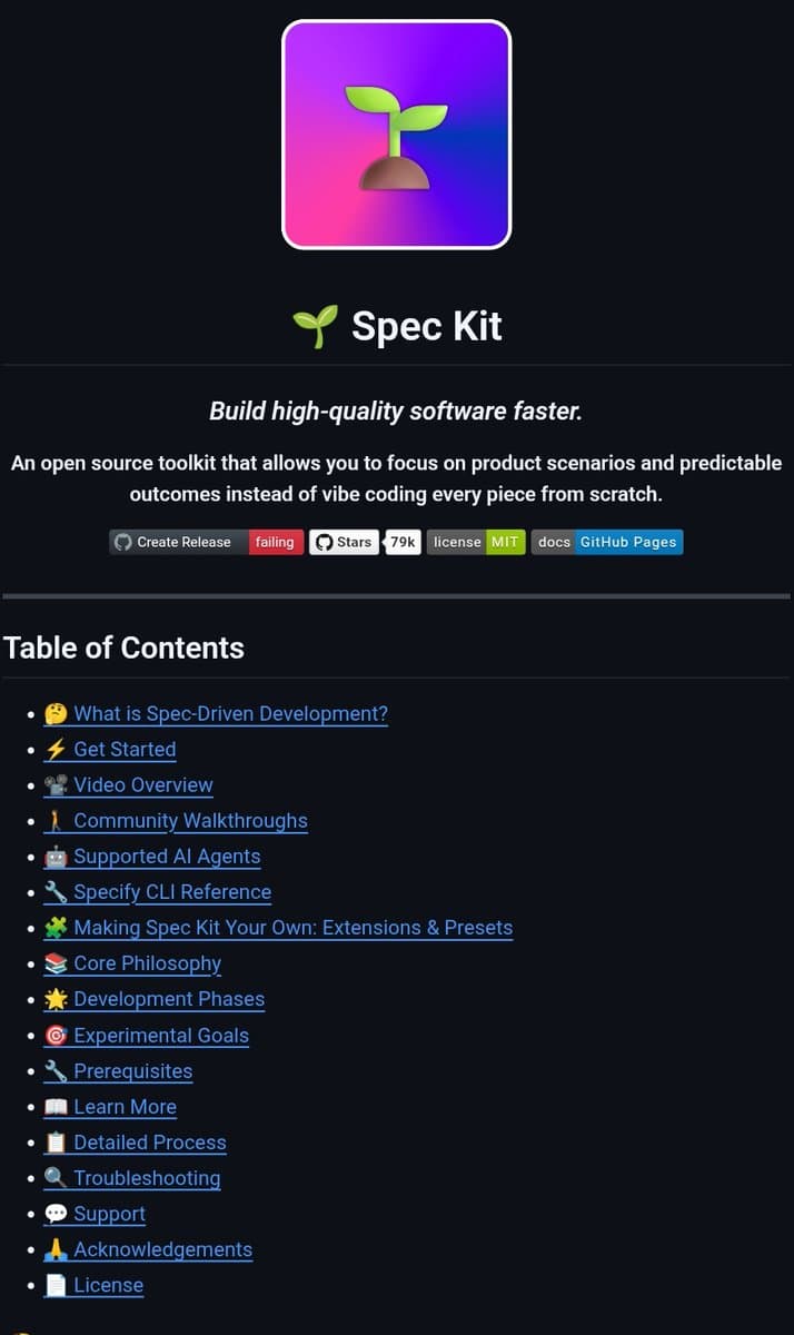 GitHub Launches Spec-Kit: AI Tool Converts Natural Language Descriptions into Technical Specifications