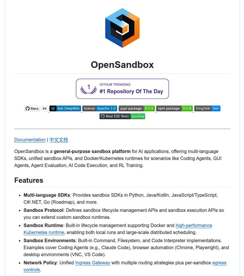 Alibaba Open-Sources OpenSandbox: A gVisor/Firecracker-Based Execution Environment for AI Agent Security
