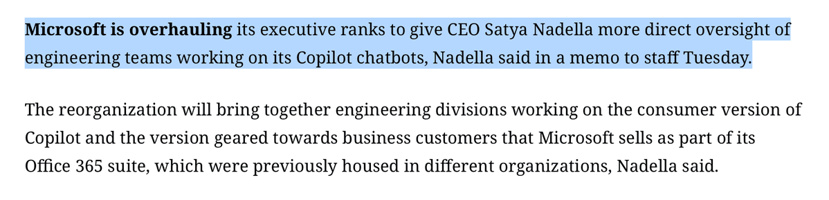 Microsoft's $700M Inflection AI Talent Acquisition Fails to Accelerate Copilot Development, Sources Report