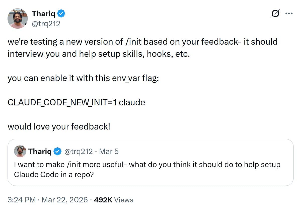Claude Code Introduces Interactive /init Command to Automate Project Configuration