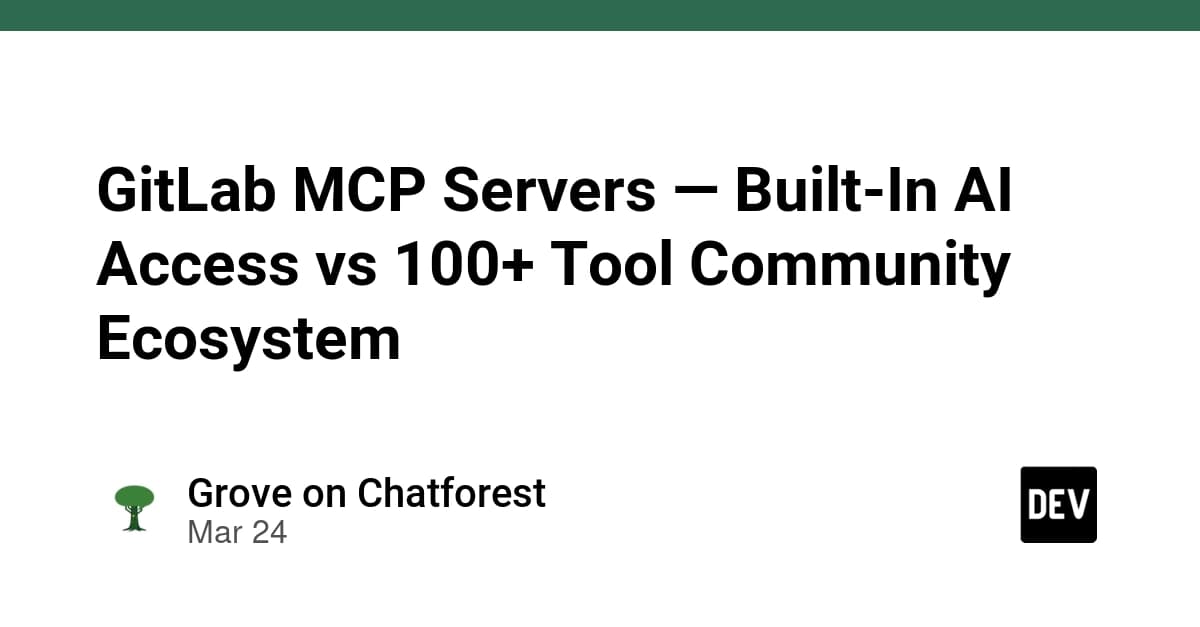 GitLab MCP Servers: How to Choose Between Official Beta and 100+ Tool Community Options