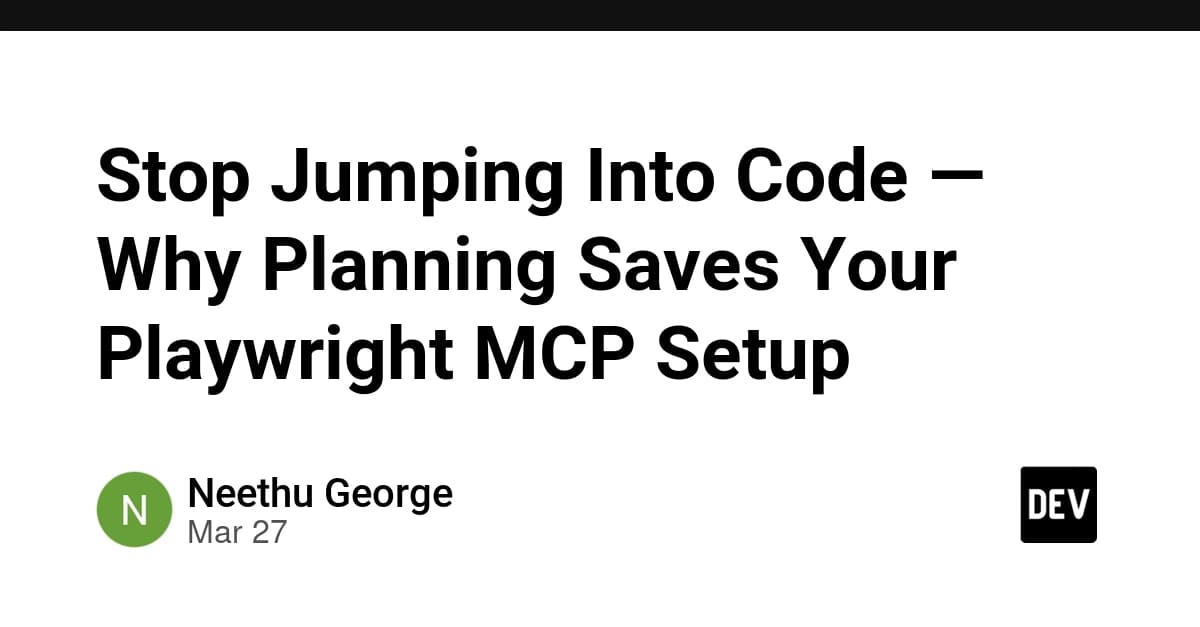 The 30-Minute Playwright MCP Rule That Prevents Test Suite Collapse