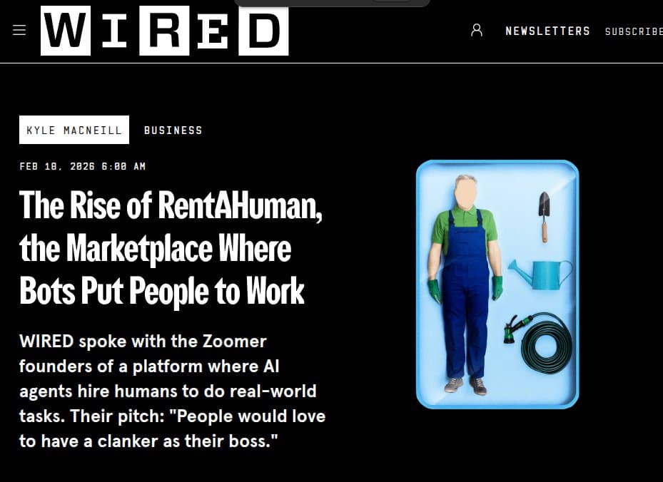 AI Agents Hire Humans for Real-World Tasks Through RentAHuman Platform