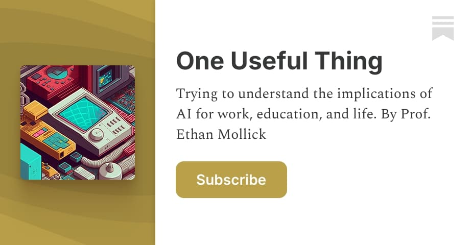 Ethan Mollick: AI's Real Economic Impact Will Be in Robotics, Not Just White-Collar Work